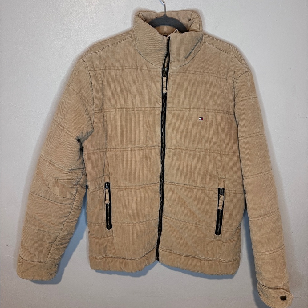 TH corduroy puffer jacket 🧸